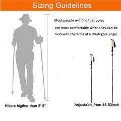 Aluminum Hiking Sticks