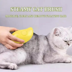 Electric Steamy Cat Brush