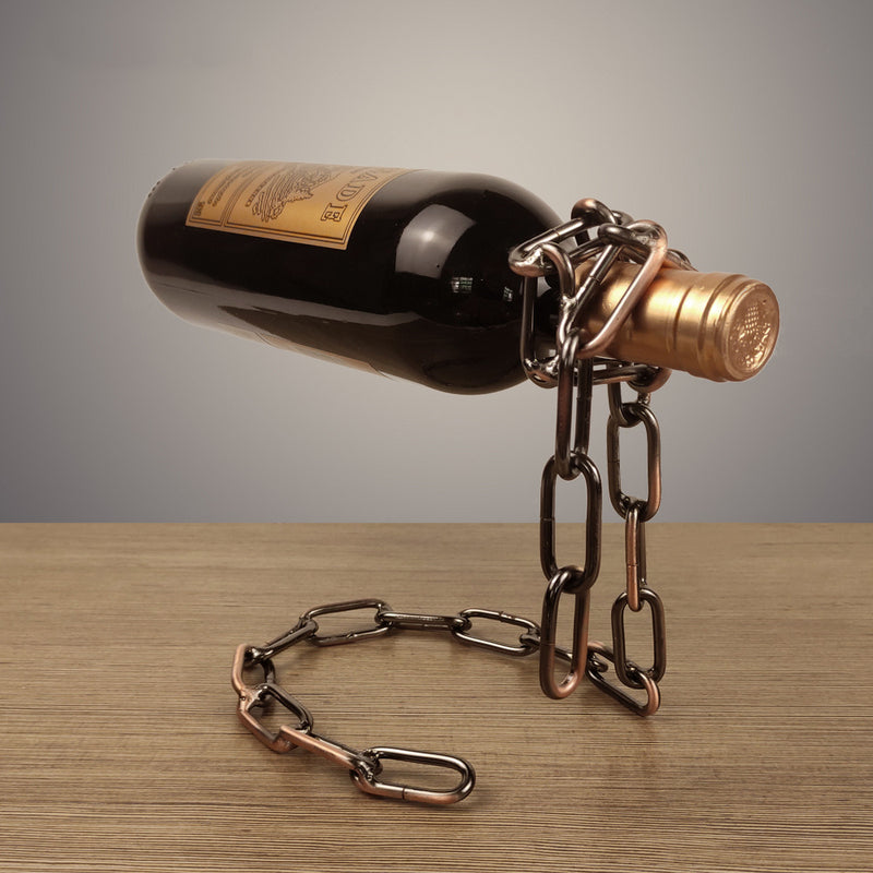 Magic Chain Wine Bottle Holder