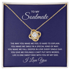 Love Knot Necklace - For Soulmate